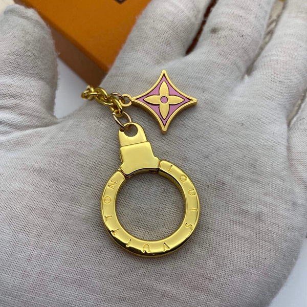 ブランドキーホルダー角部分ディテール